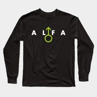 Alfa male Long Sleeve T-Shirt